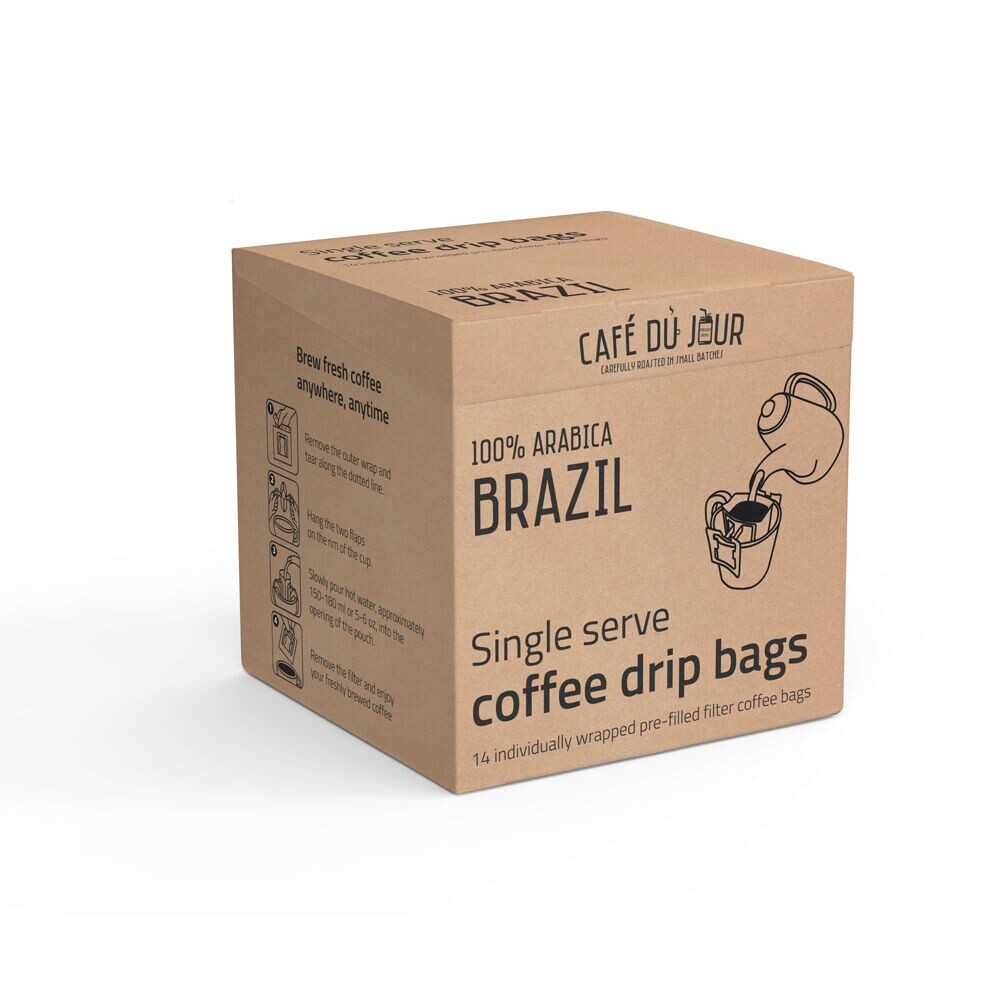 Brasilien - Einzelportions-Kaffeebeutel - 14 Stück