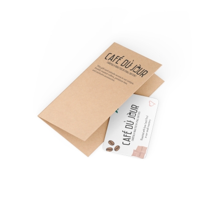 Café du Jour Geschenkkarte per Post