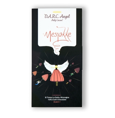 Kurzes Haltbarkeitsdatum: Mesjokke - D.A.R.C. Angel - 72% Zartbitterschokolade