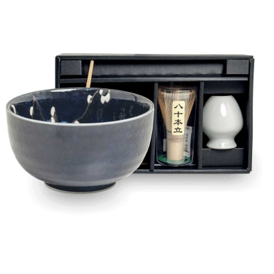 Matcha-Set - Hana Blau - Ø13 cm | H7 cm